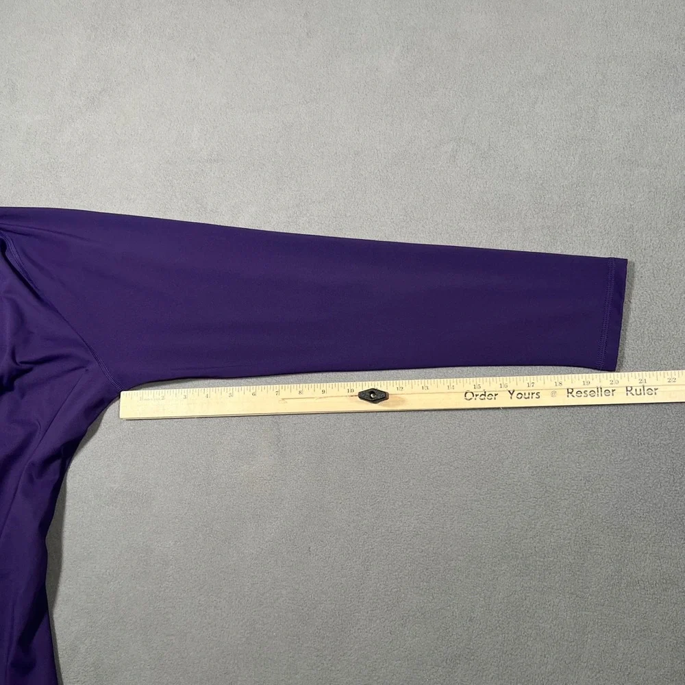 G/Fore 1/4 Zip Pullover Men Small Purple Quarter Zip Sweatshirt Long Sleeve Golf